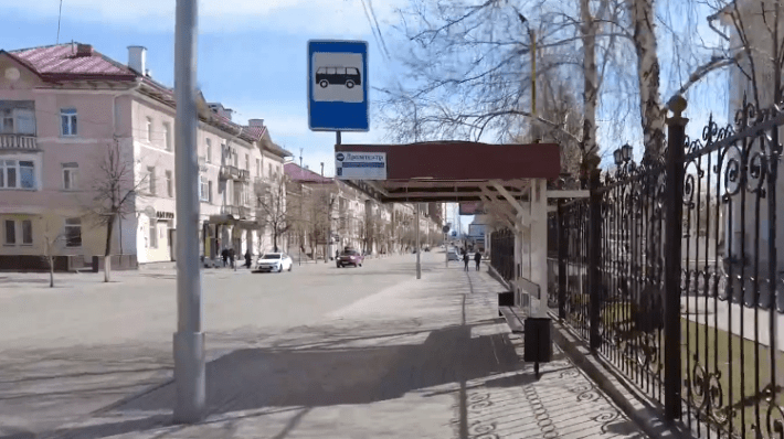 C032bus Драмтеатр (Ленина — из центра)