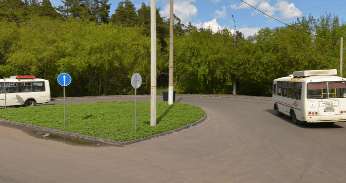 R052bus Разворотное кольцо (Сиреневый)