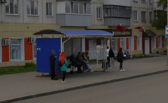R054bus Святодуховский сквер Спутник (в центр)