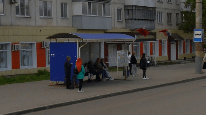 R054bus Святодуховский сквер Спутник (в центр)