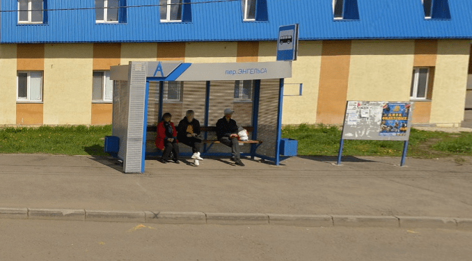 W035bus Переулок Энгельса (из центра)