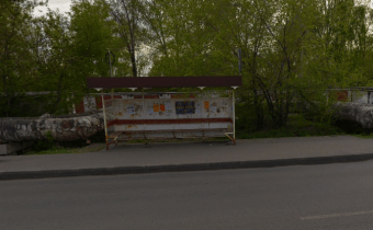Z021bus Алексеева (Мостостроителей — в центр)