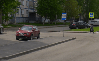 Z040bus Поликлиника №1 (Фарафонова — из центра)